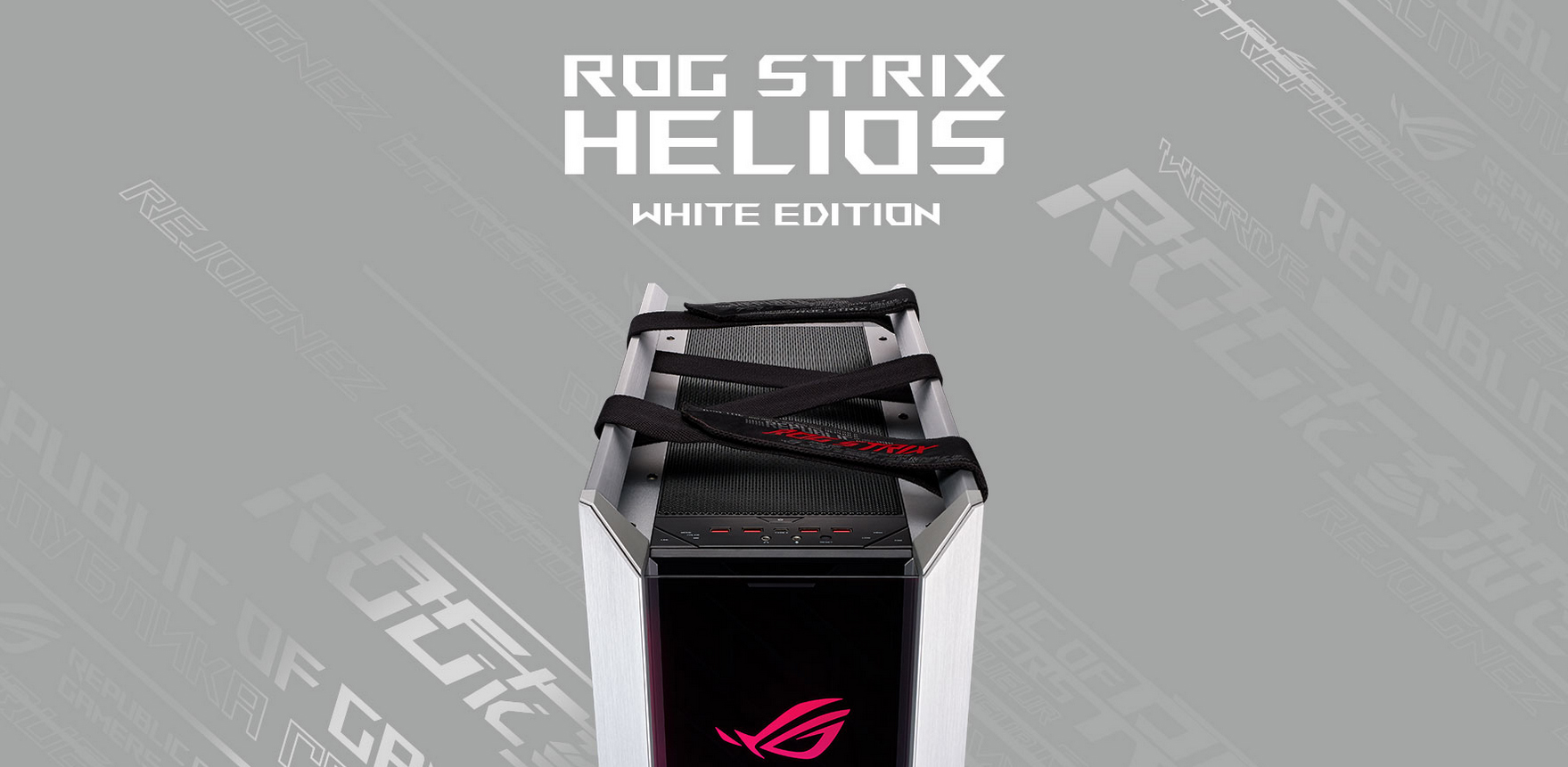 ASUS ROG Strix Helios GX601 White Edition (Mid Tower/Màu Trắng) giới thiệu